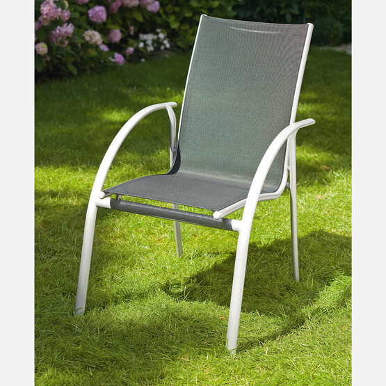 Sunfun Amy Bahçe Sandalyesi Gri 
