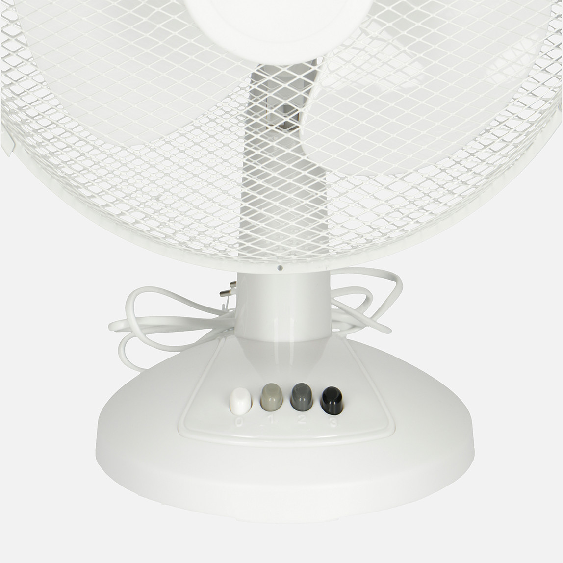    Voltomat Masaüstü Vantilatör 30cm Beyaz 