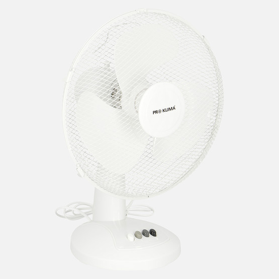 Voltomat Masaüstü Vantilatör 30cm Beyaz