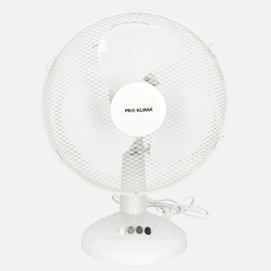 Voltomat Masaüstü Vantilatör 30cm Beyaz