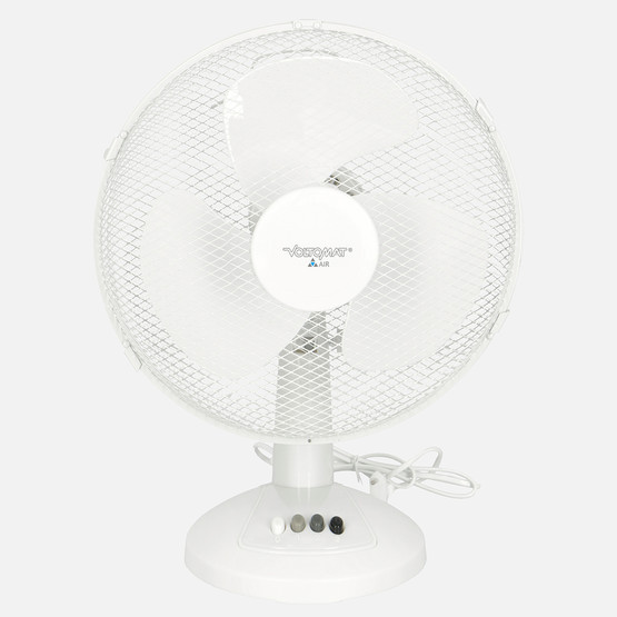 Voltomat Masaüstü Vantilatör 30cm Beyaz