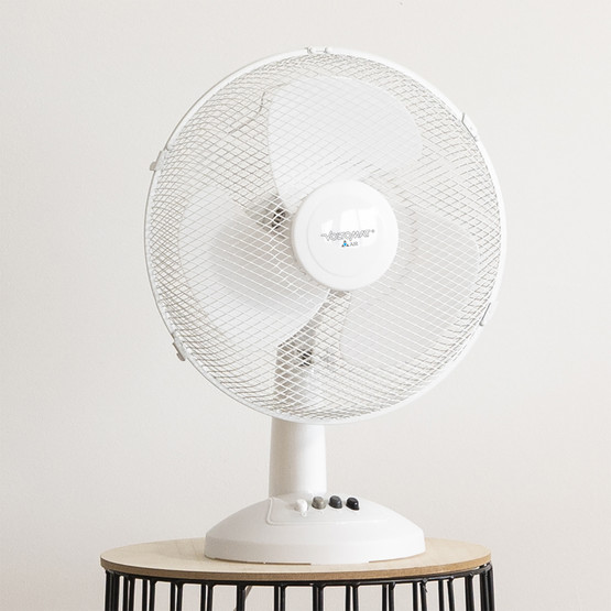 Voltomat Masaüstü Vantilatör 30cm Beyaz
