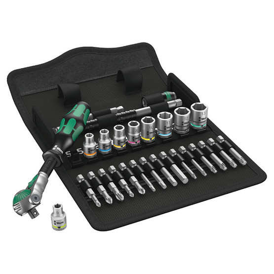 Wera Zyklop    Speed   cırcır Seti 28 Parça 14 Z 