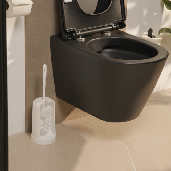 Poseidon Kuba Lüx Tuvalet Fırçası Beyaz