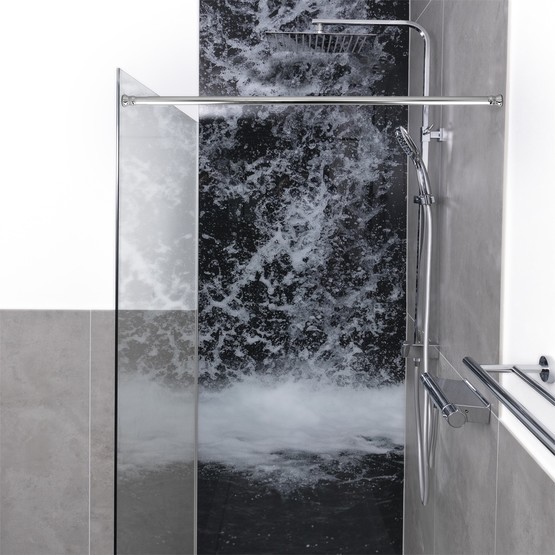 Venüs Duş Perde Borusu Krom 110-245cm 