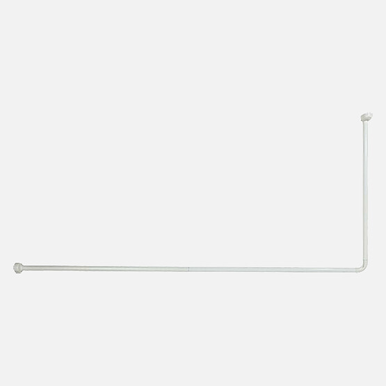 Venüs Universal Duş Perde Borusu Beyaz 25mm 