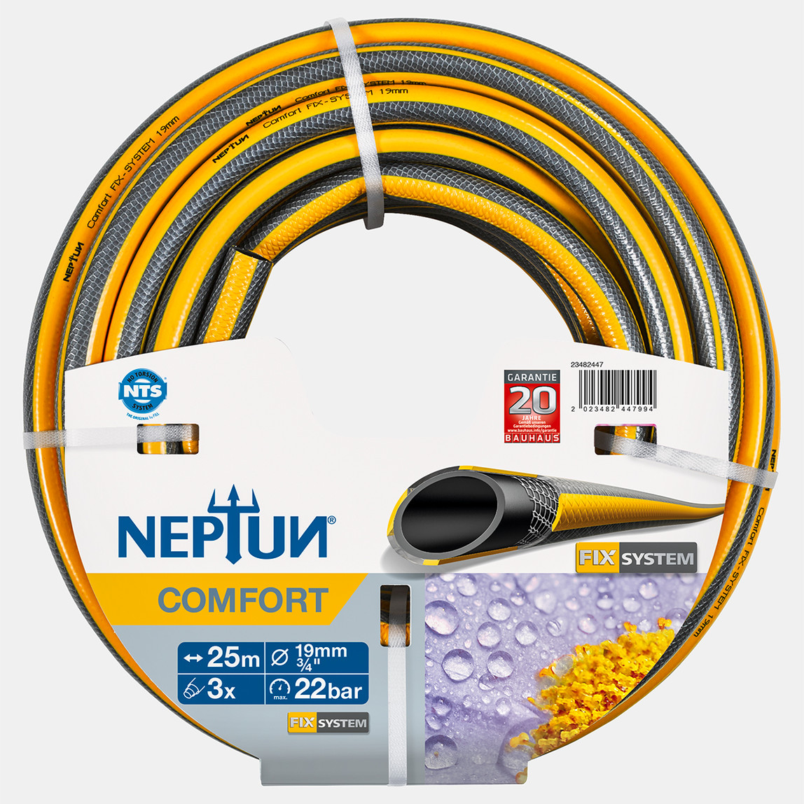    Neptun NTS Comfort Bahçe Hortumu 25 m  