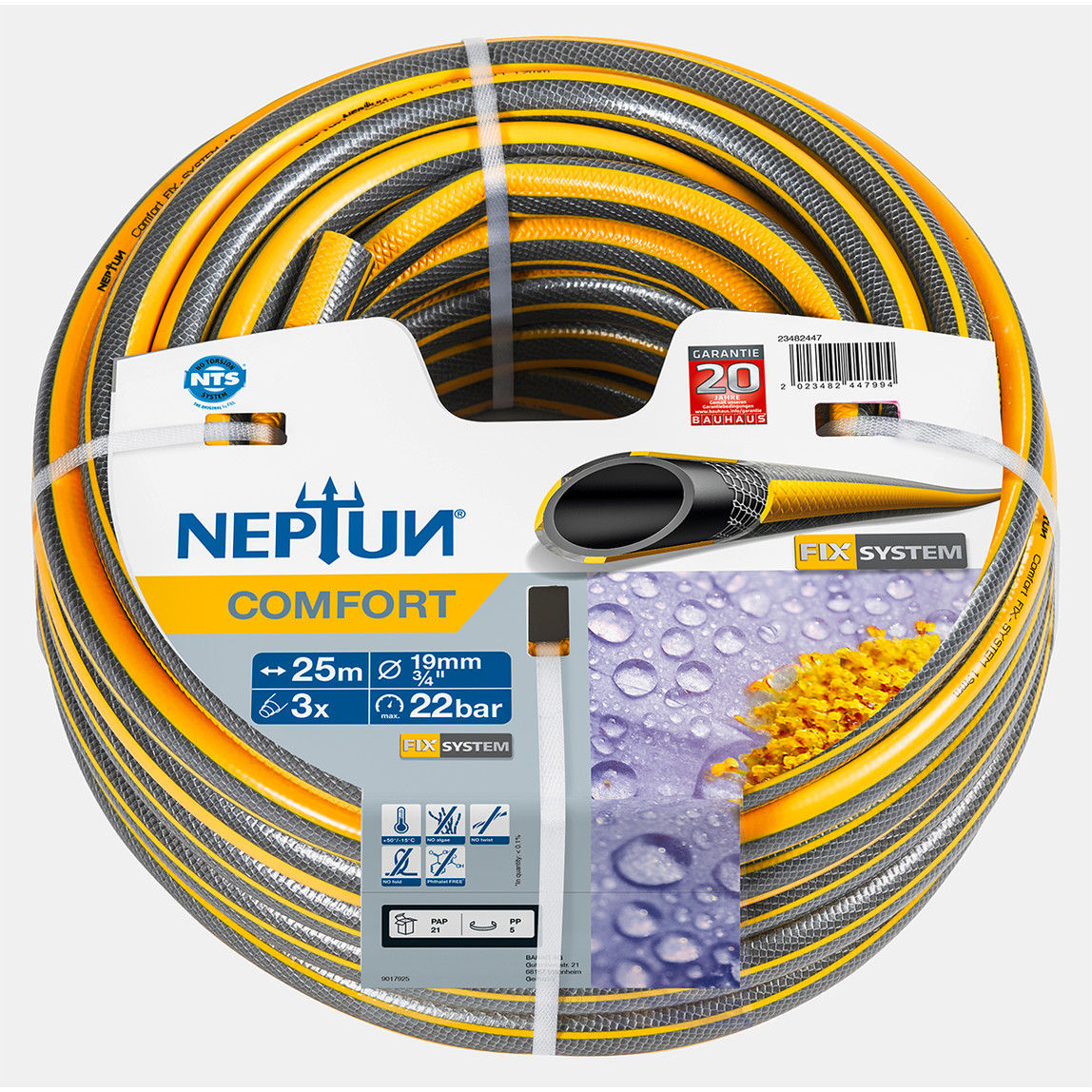    Neptun NTS Comfort Bahçe Hortumu 25 m  