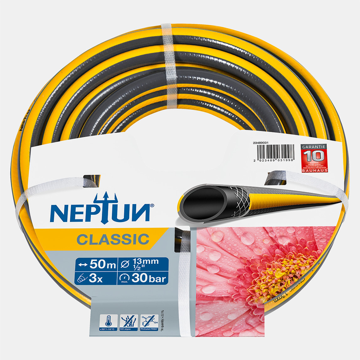    Neptun Klasik Bahçe Hortumu 50 m  