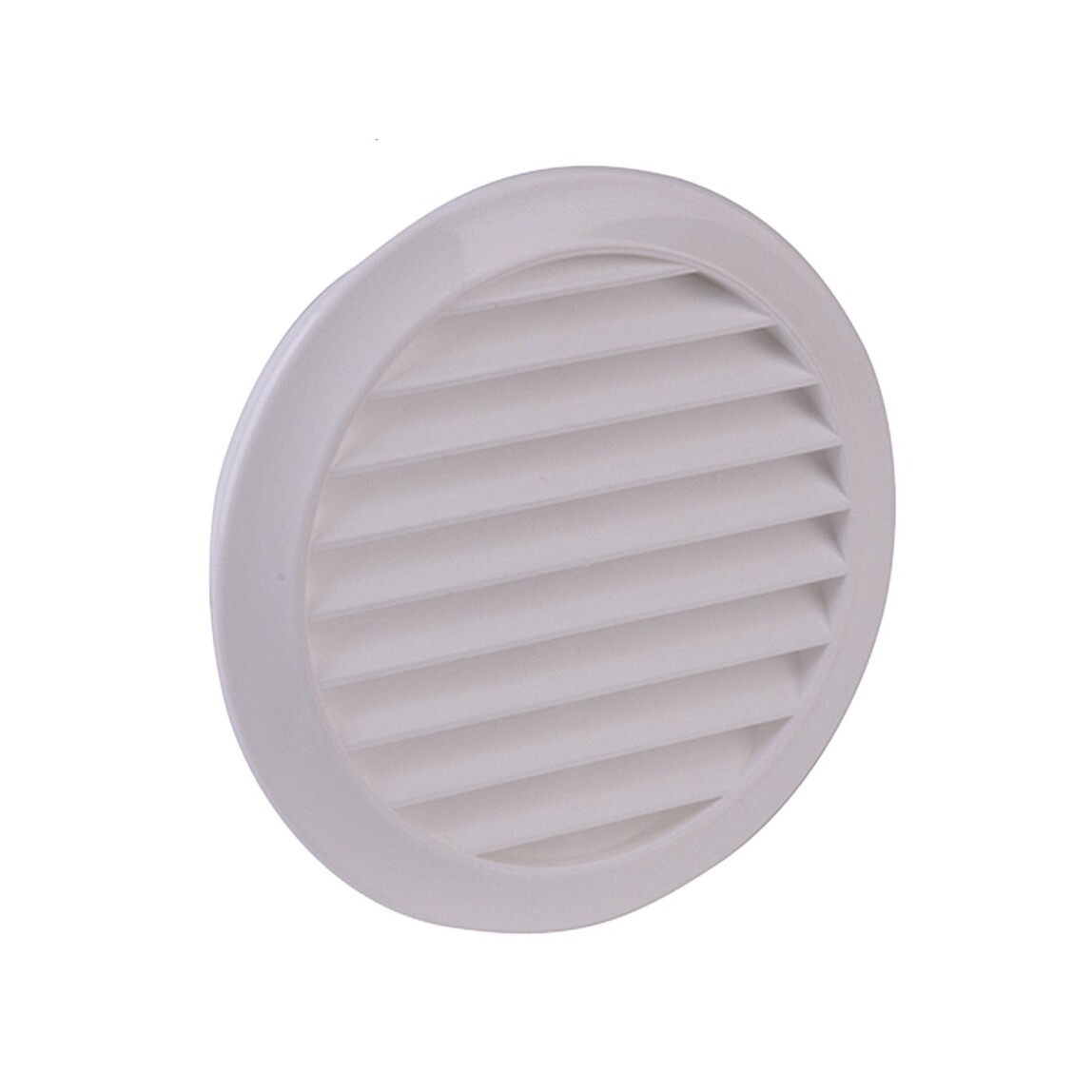    İlöz Yuvarlak Dış Duvar Izgarası Çap 100 mm Beyaz  