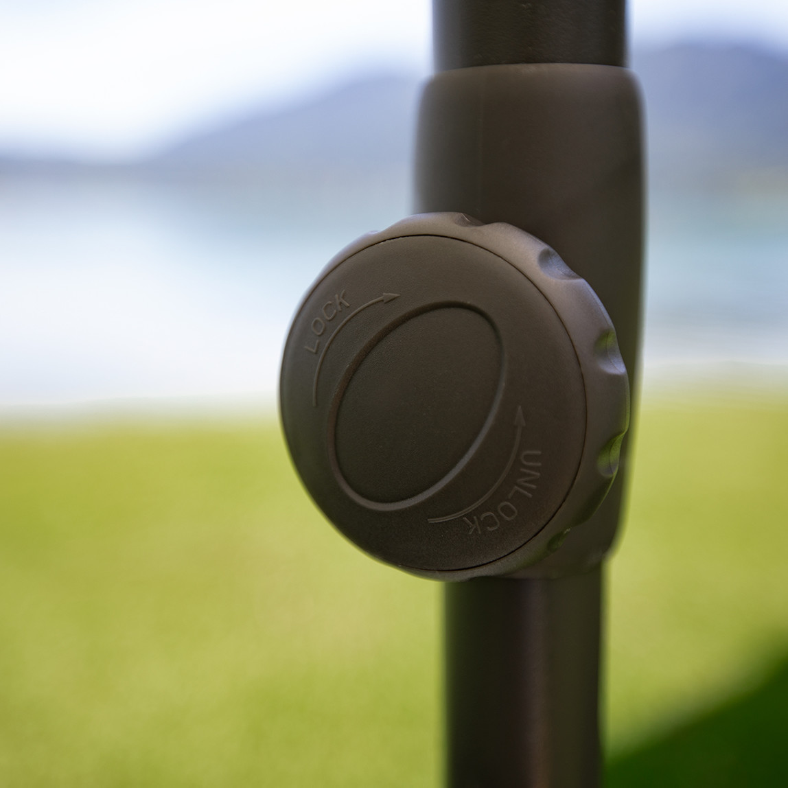    Sunfun Torino Şemsiye Antrasit 270 cm  