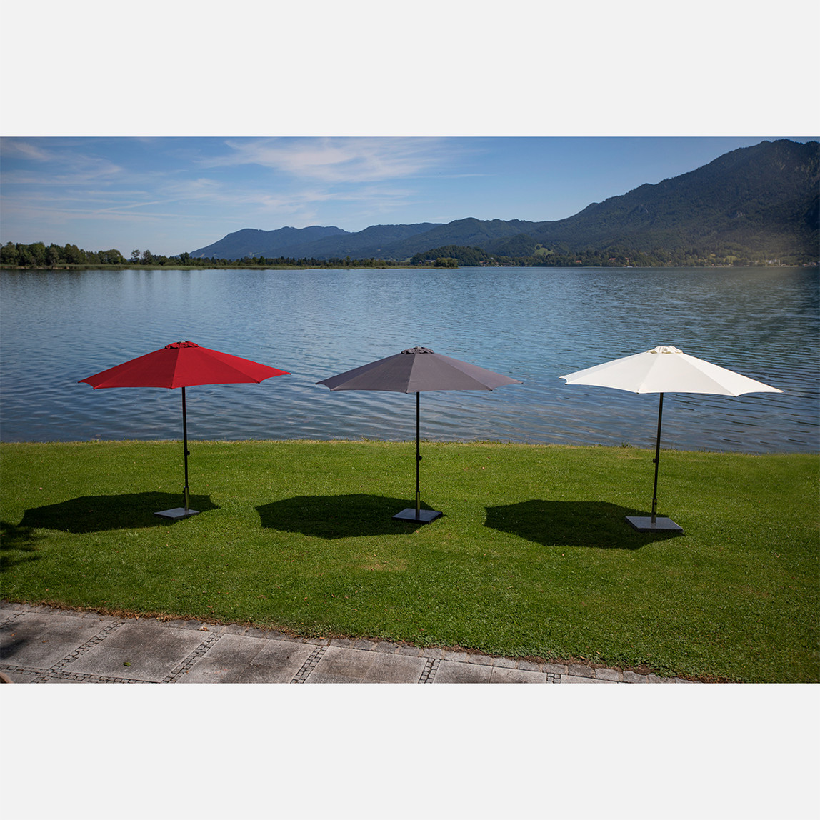    Sunfun Torino Şemsiye Antrasit 270 cm  