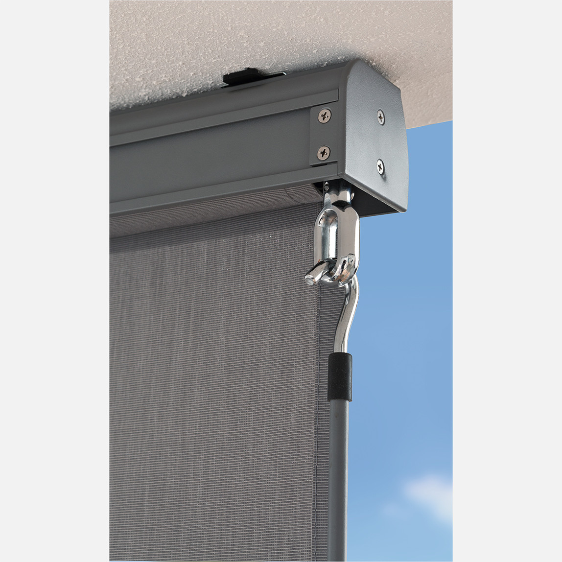    Sunfun Balkon Gölgelendirme Dikey Stor Tente Gri 