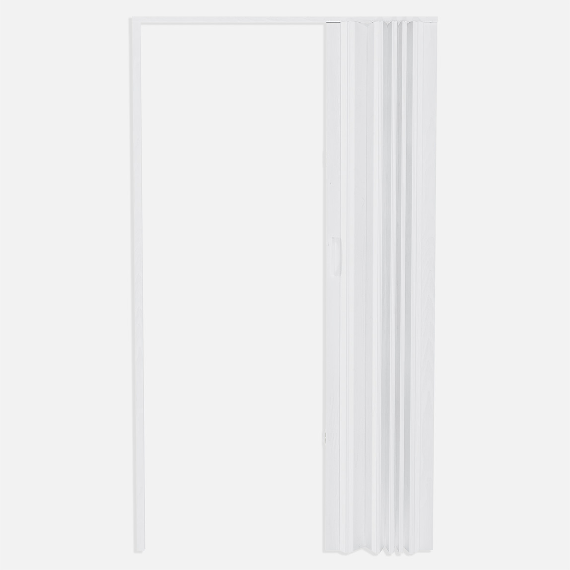    BAUHAUS Pvc Akordiyon Kapı Beyaz   