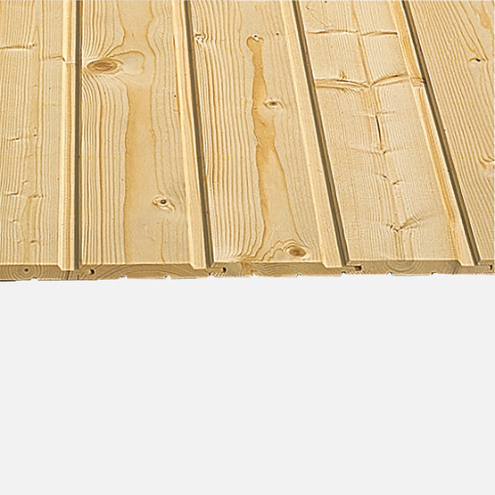 Ahşap Lambri Ladin 2700x12,5x96 mm