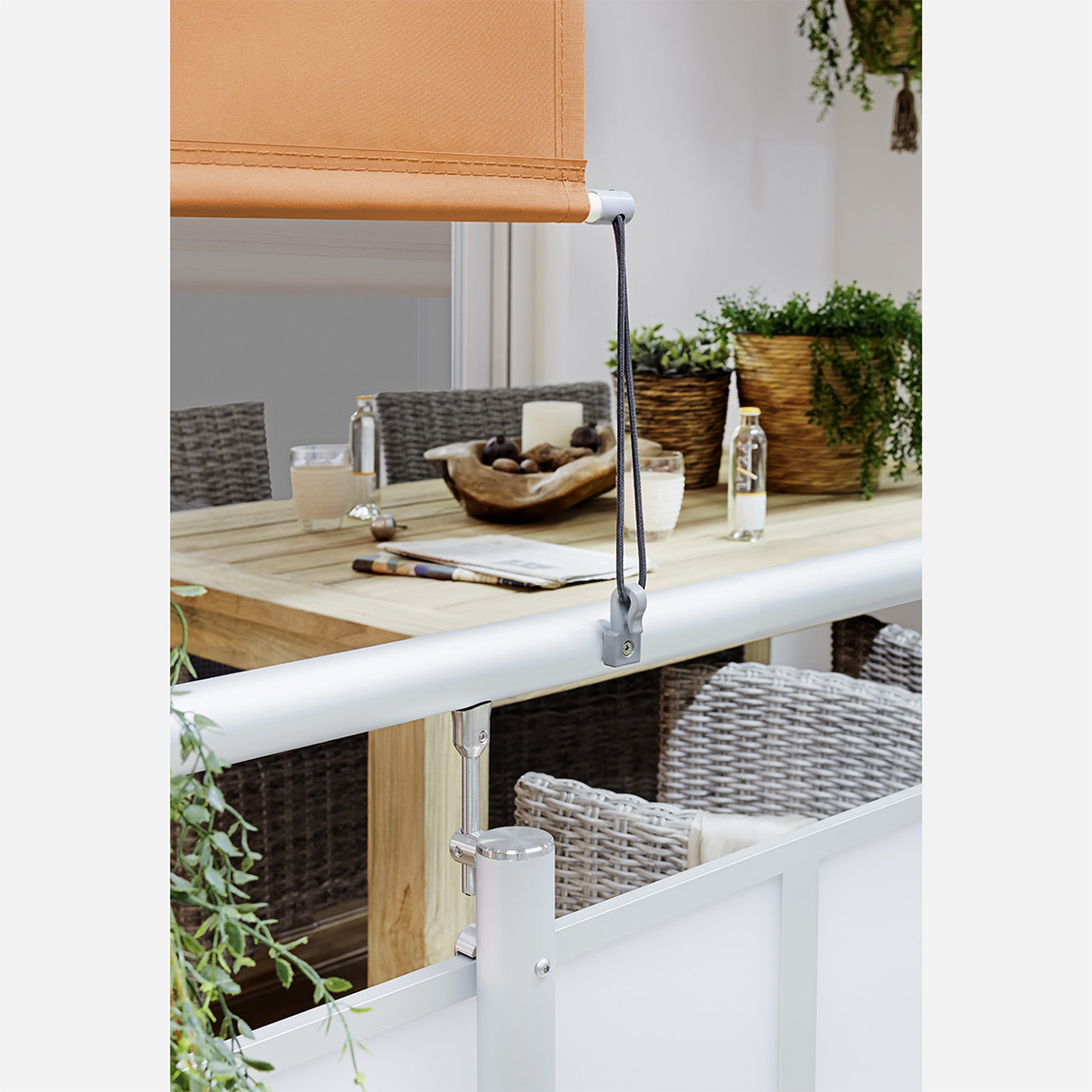    Sunfun Balkon Gölgelendirme Dikey Stor Tente Turuncu 