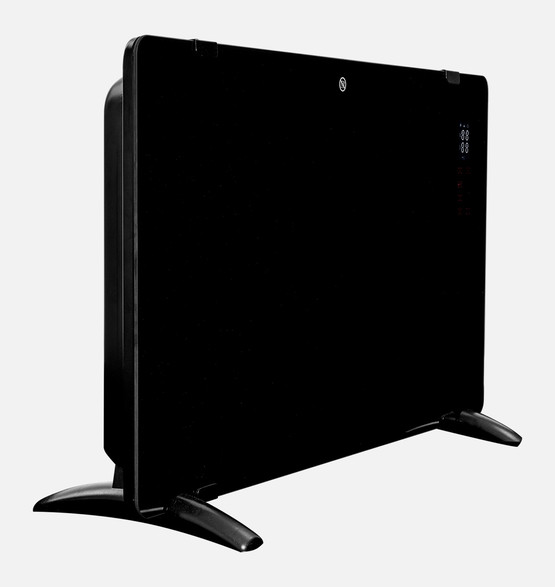 Voltomat Cam Konvektör 2000W Siyah