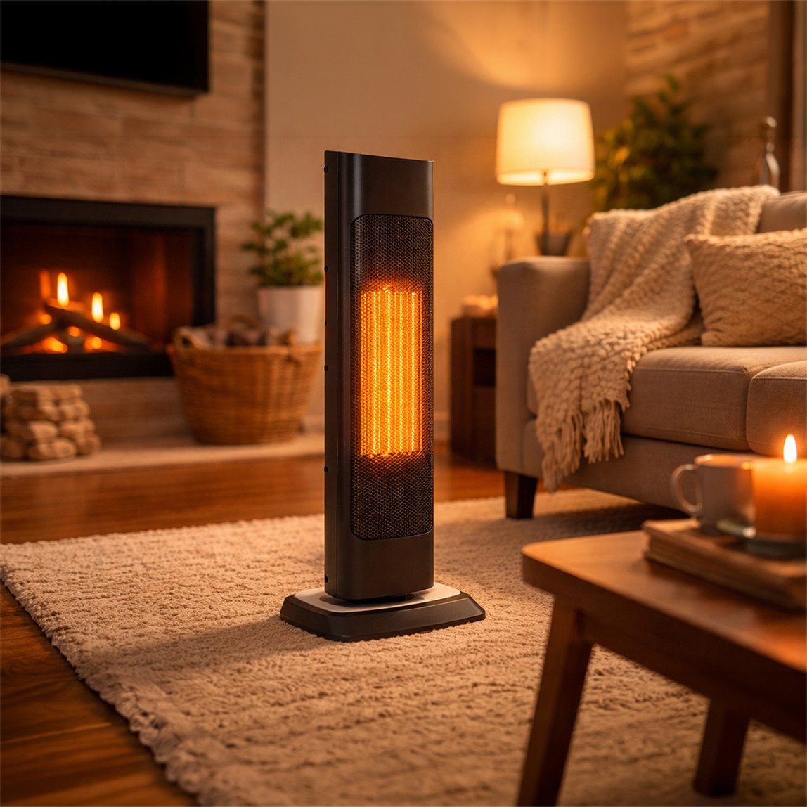    Voltomat 2000W Termostatlı Kule Tipi Seramik Fanlı Isıtıcı 

 