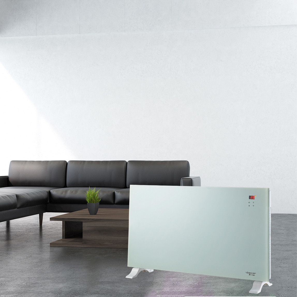    Voltomat Cam Konvektör 2000W Beyaz 