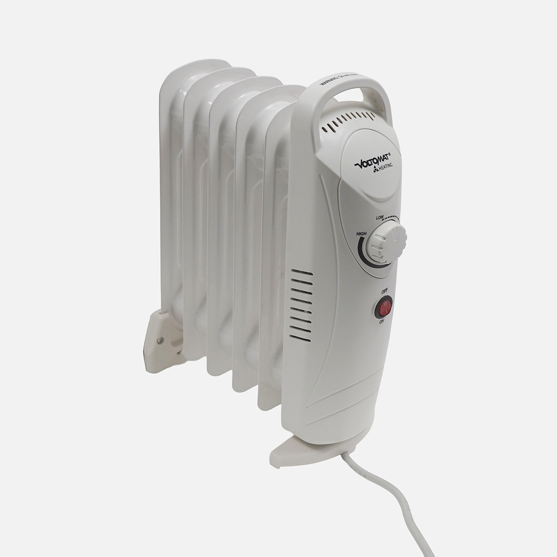    Voltomat Termostatlı 800 W 6 Dilim Yağlı Radyatör Beyaz 