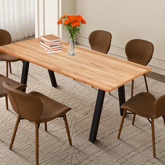 Exclusivholz Lamine Çalışma Tezgahı Rustik Meşe 