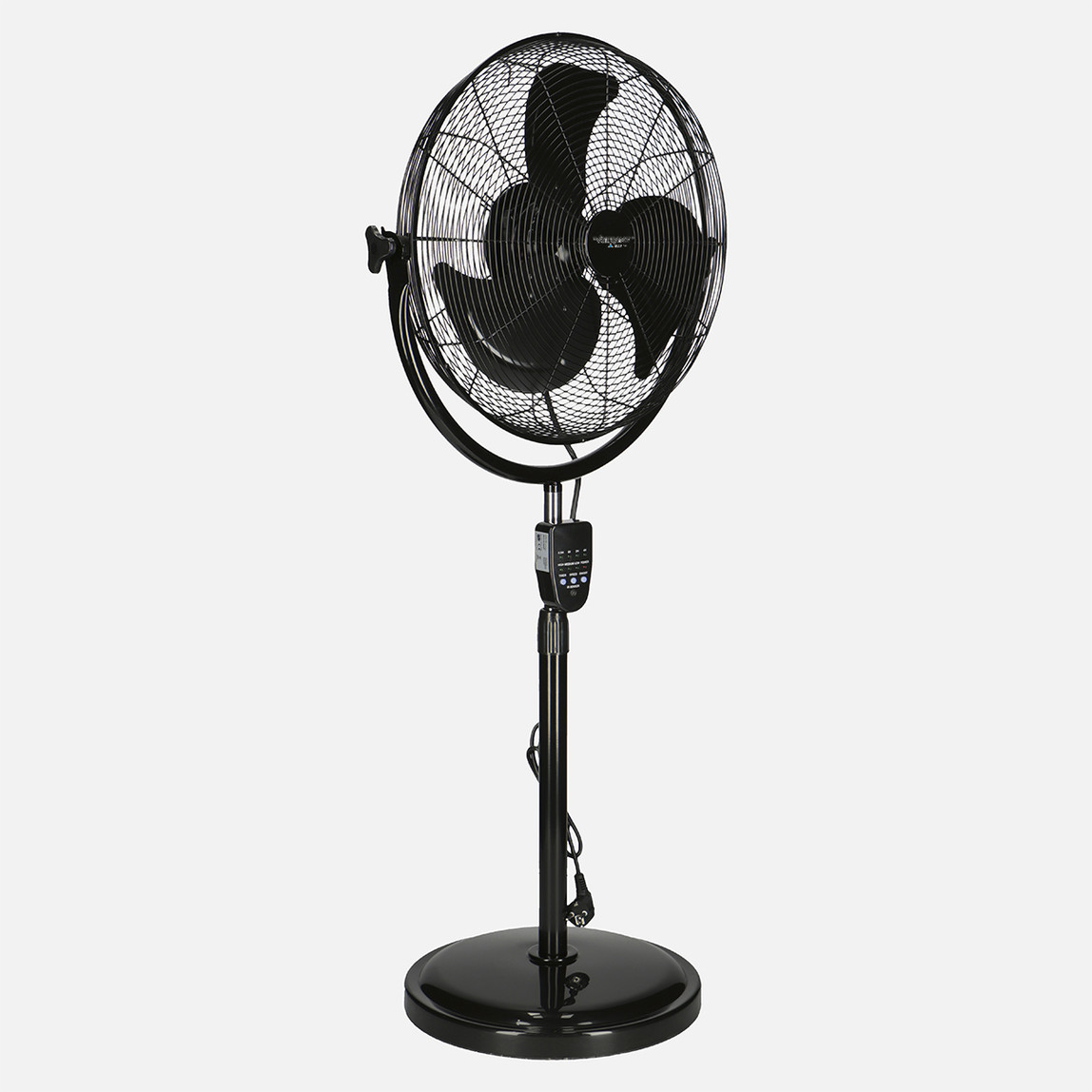    Voltomat Ayaklı Vantilatör 100W Siyah Uzaktan Kumandalı 