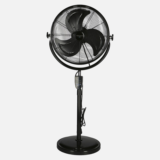 Voltomat Ayaklı Vantilatör 100W Siyah Uzaktan Kumandalı