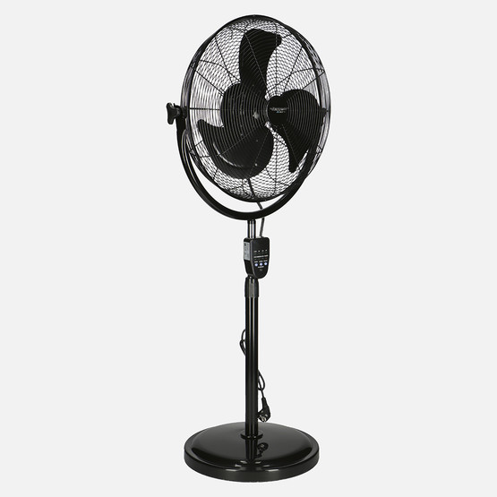 Voltomat Ayaklı Vantilatör 100W Siyah Uzaktan Kumandalı