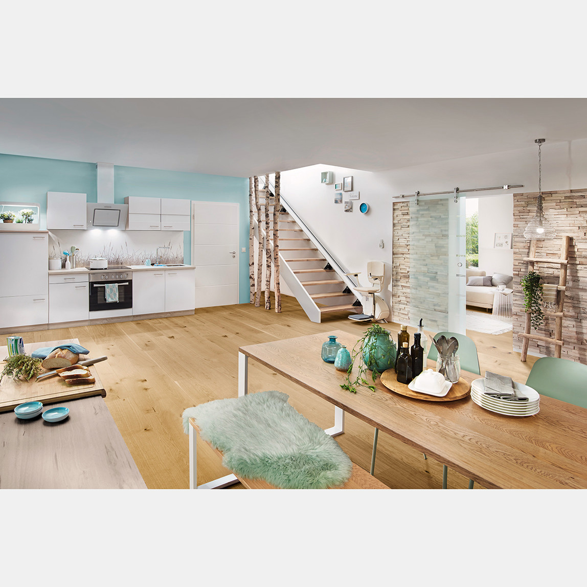    Cucine Döner Ahşap Servis Tabağı 40 cm 