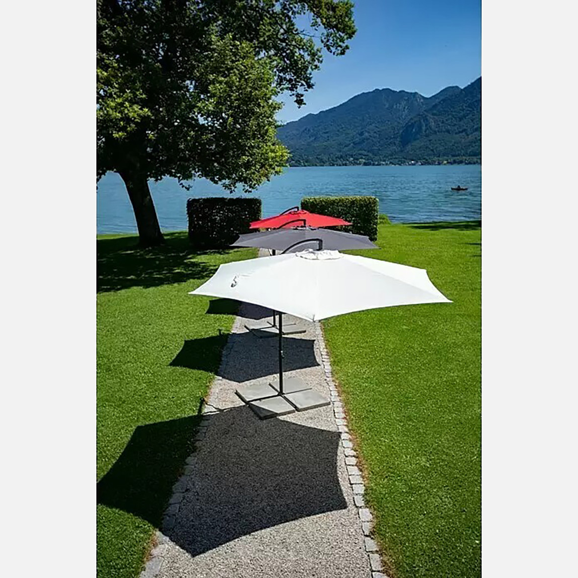    Sunfun Toscana Şemsiye Gri 300 cm  