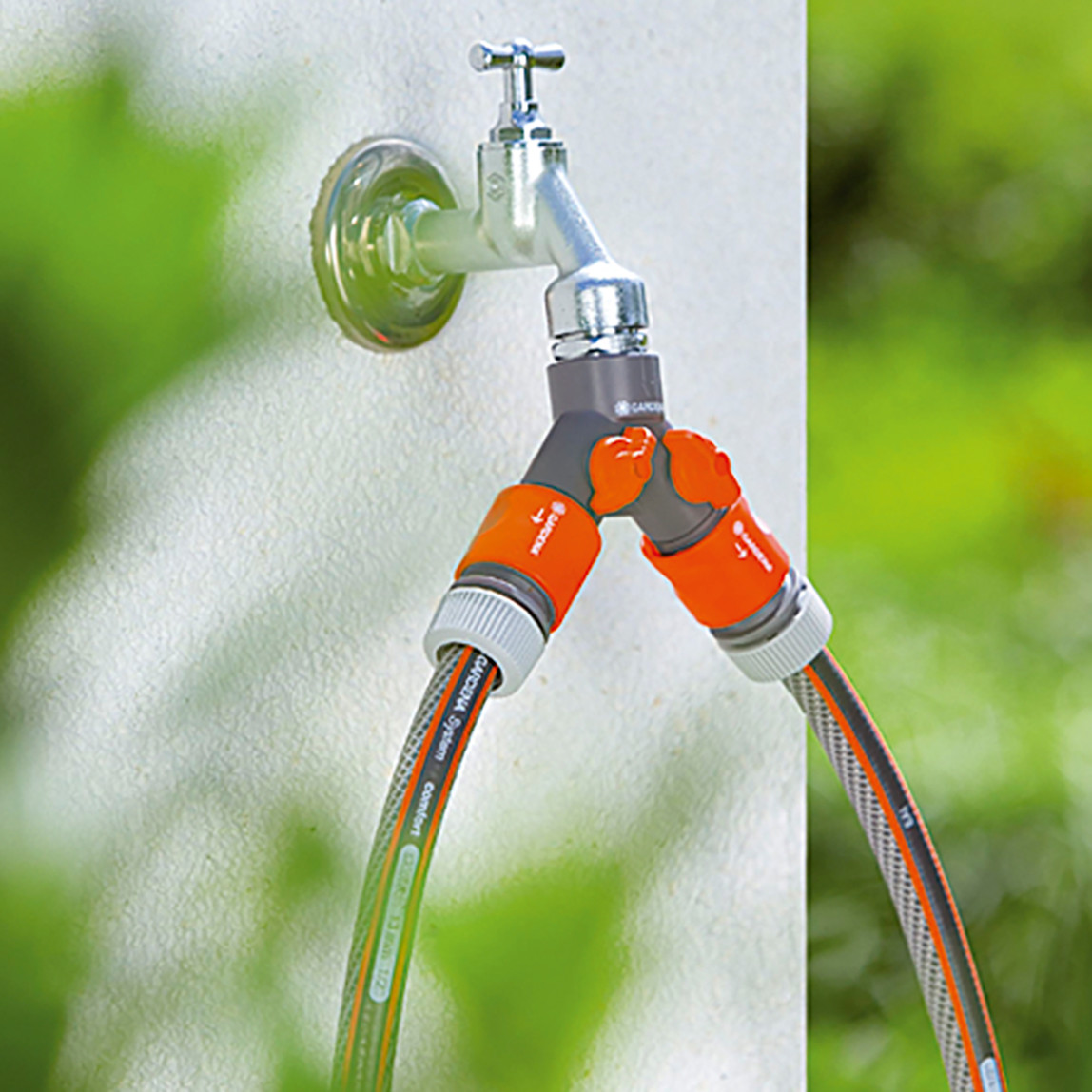    Gardena 938 İkiz Musluk Bağlantısı  