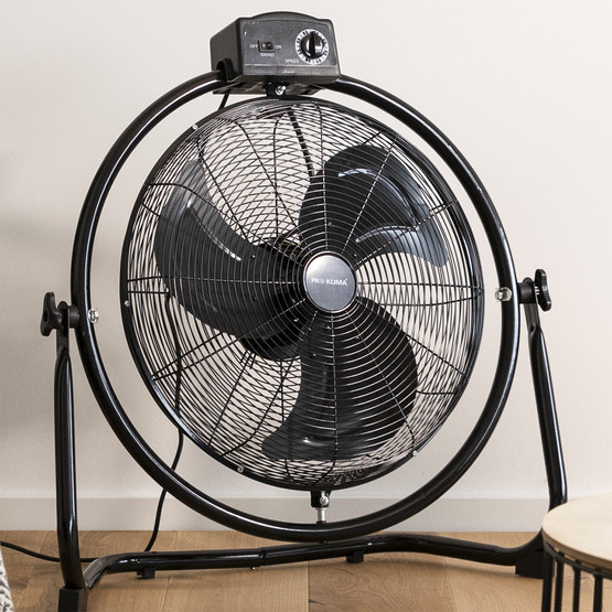 Voltomat Sanayi Yer Vantilatörü 100W Siyah