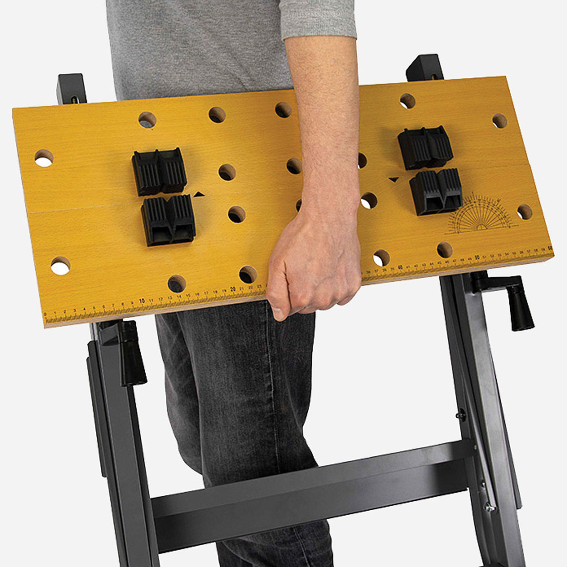    Katlanabilir Çalışma Tezgahı 120x60 cm  