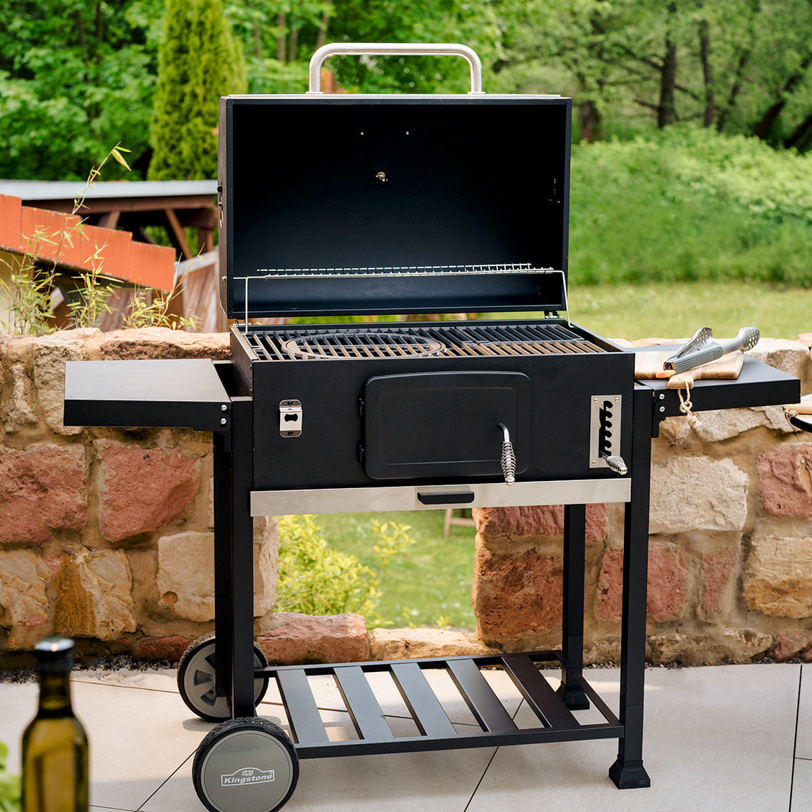    Kingstone Kömürlü Mangal Black Angus XXL  