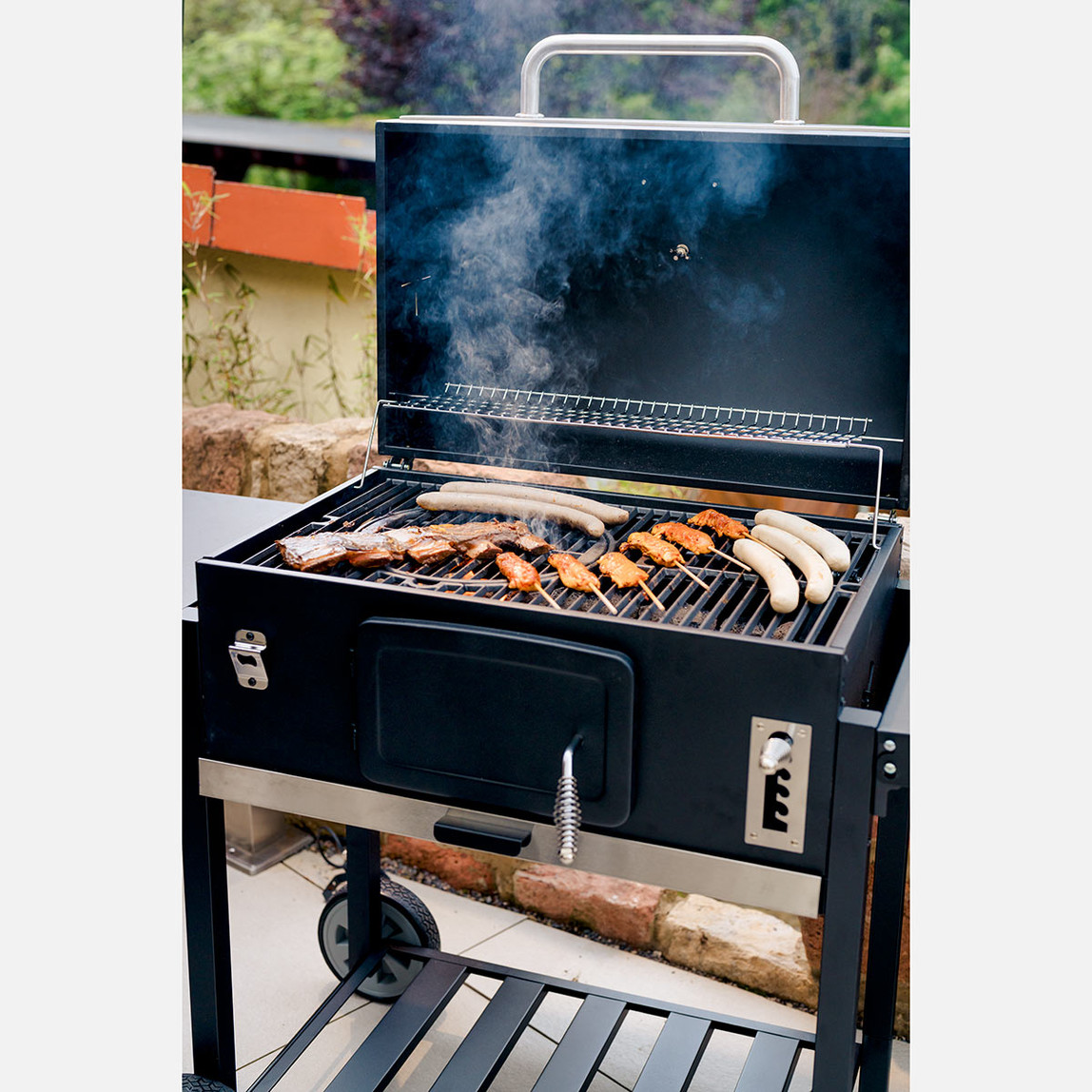   Kingstone Kömürlü Mangal Black Angus XXL 70x43 cm  