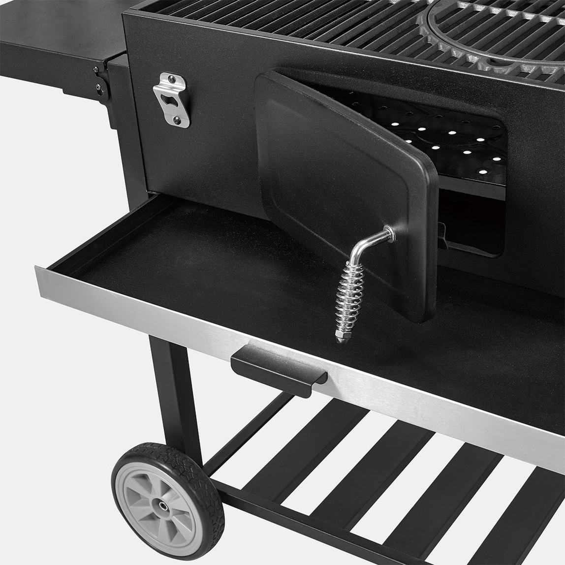    Kingstone Kömürlü Mangal Black Angus XXL 70x43 cm  