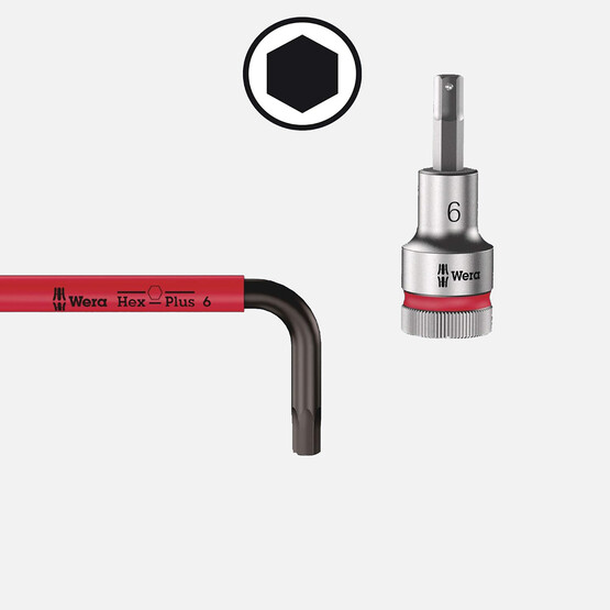 Wera Hex-Plus 950/9 Çok Renkli Allen Anahtar Seti 