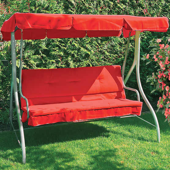 Sunfun Metal Salıncak Kırmızı  
