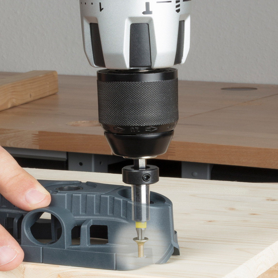    Wolfcraft Mobile Delme Yardımcısı Havşa  