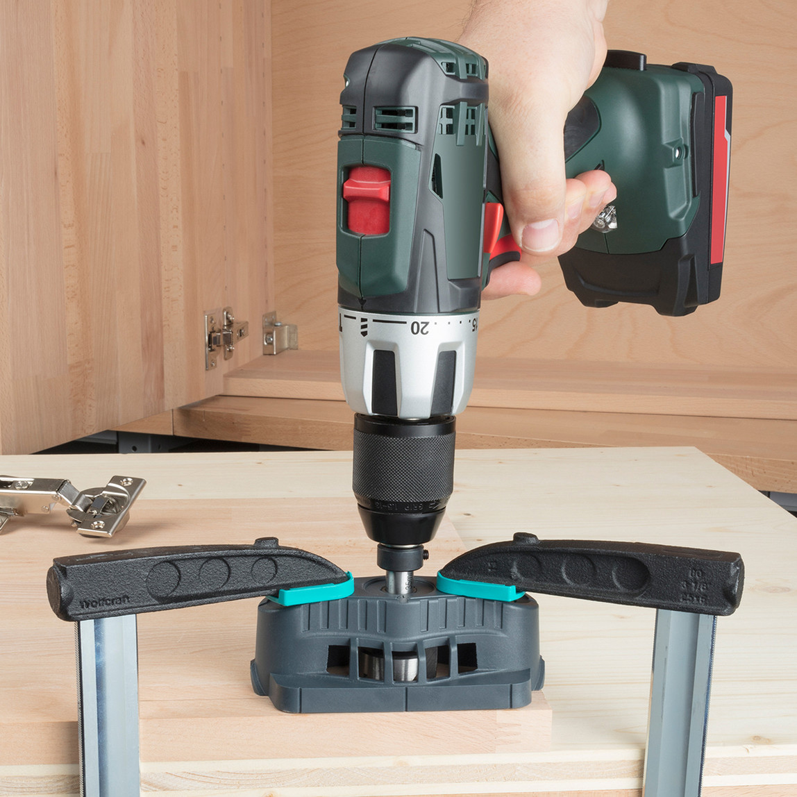    Wolfcraft Mobile Delme Yardımcısı Havşa  