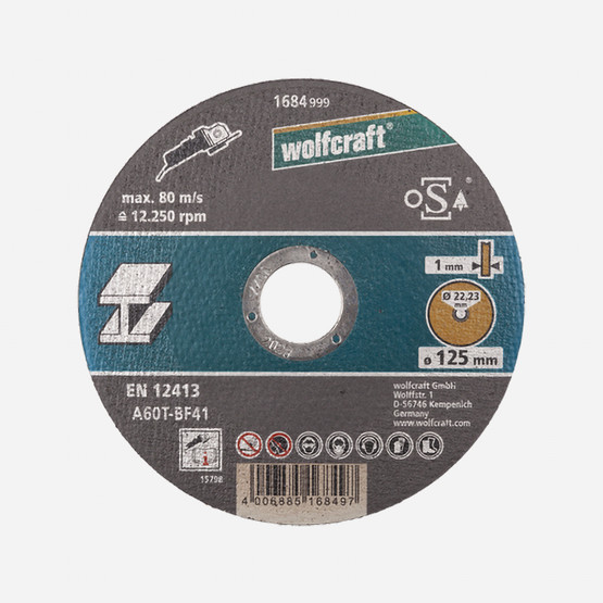 Wolfcraft Metal Disk Ø115x1x22,2mm