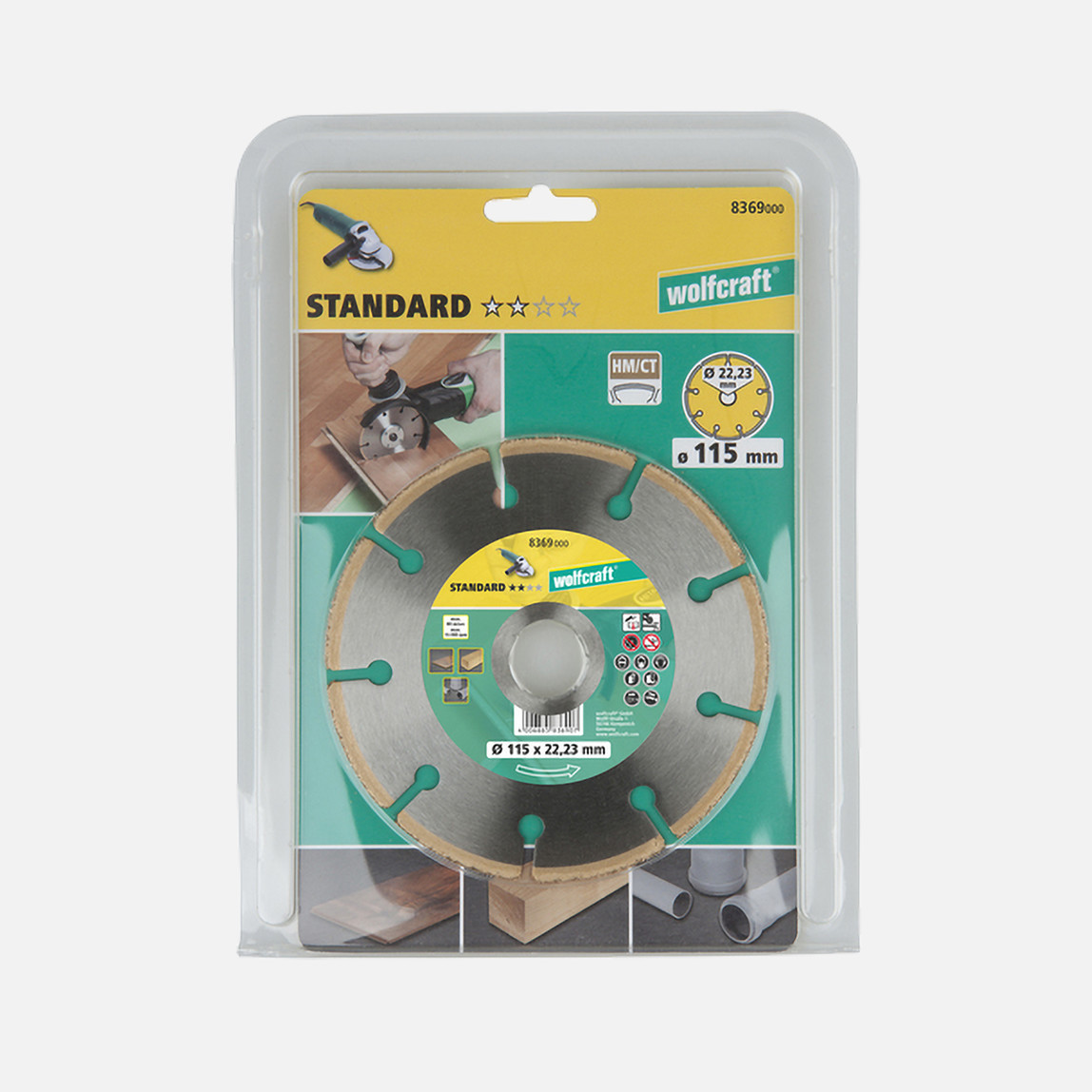    Wolfcraft HM Disk Ø125x22,2 mm 