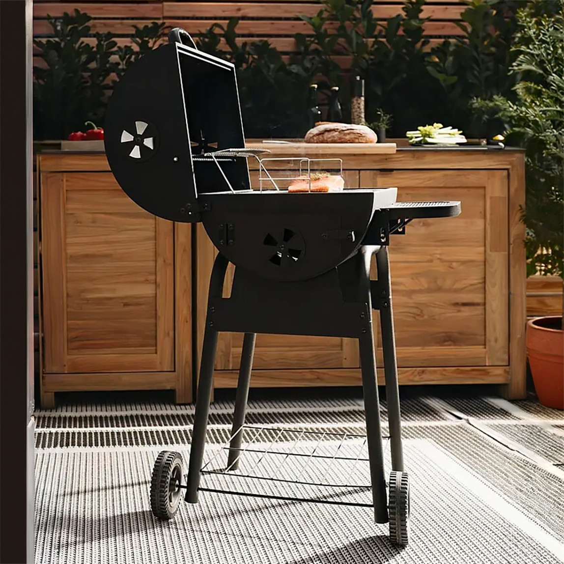    Grillstar Silindir Kömürlü Mangal 46x43 cm
 