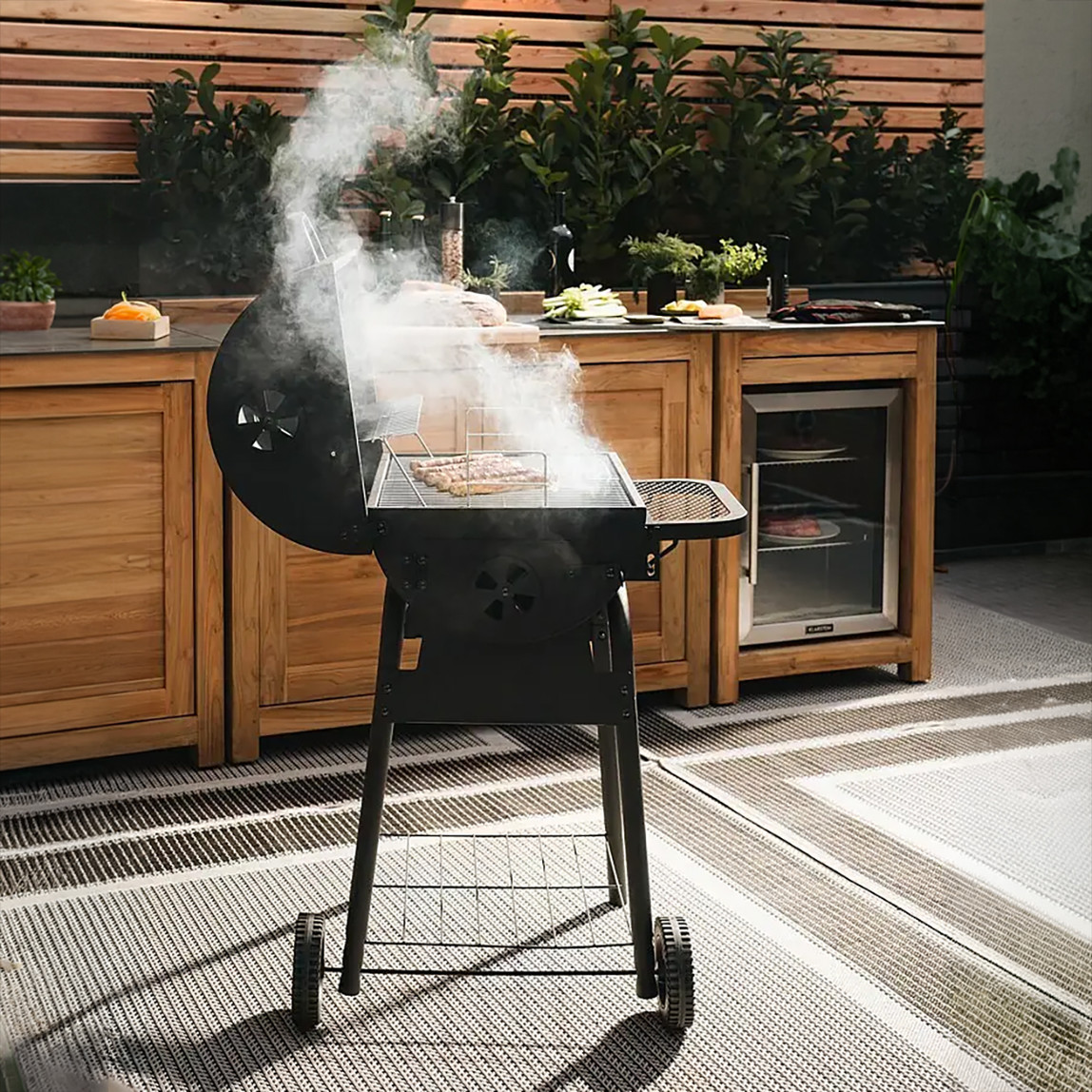    Grillstar Silindir Kömürlü Mangal 46x43 cm
 