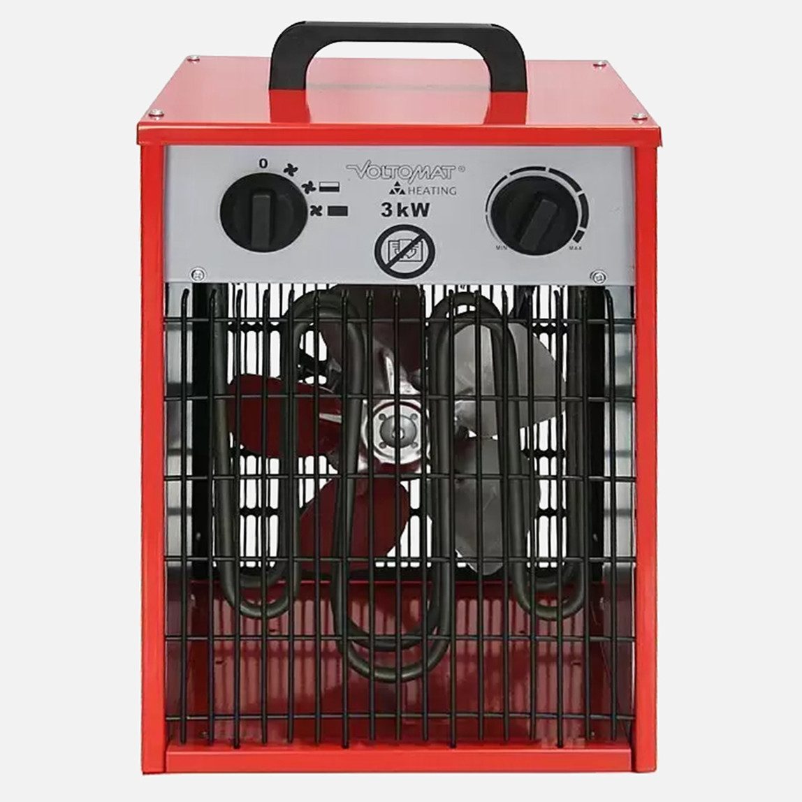    Voltomat 3000W Termostatlı Elektrikli Isıtıcı 