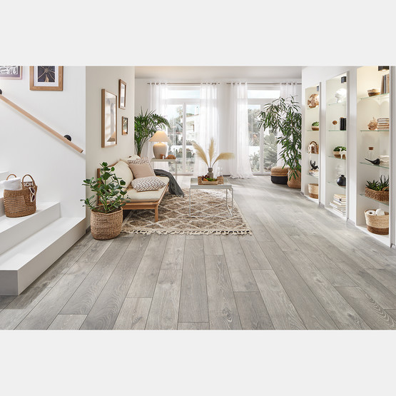 Logoclic Vinto Rossano Klasik Meşe 32.Sınıf Laminat Parke Derzli 1288x195x8 mm 2,26 m²