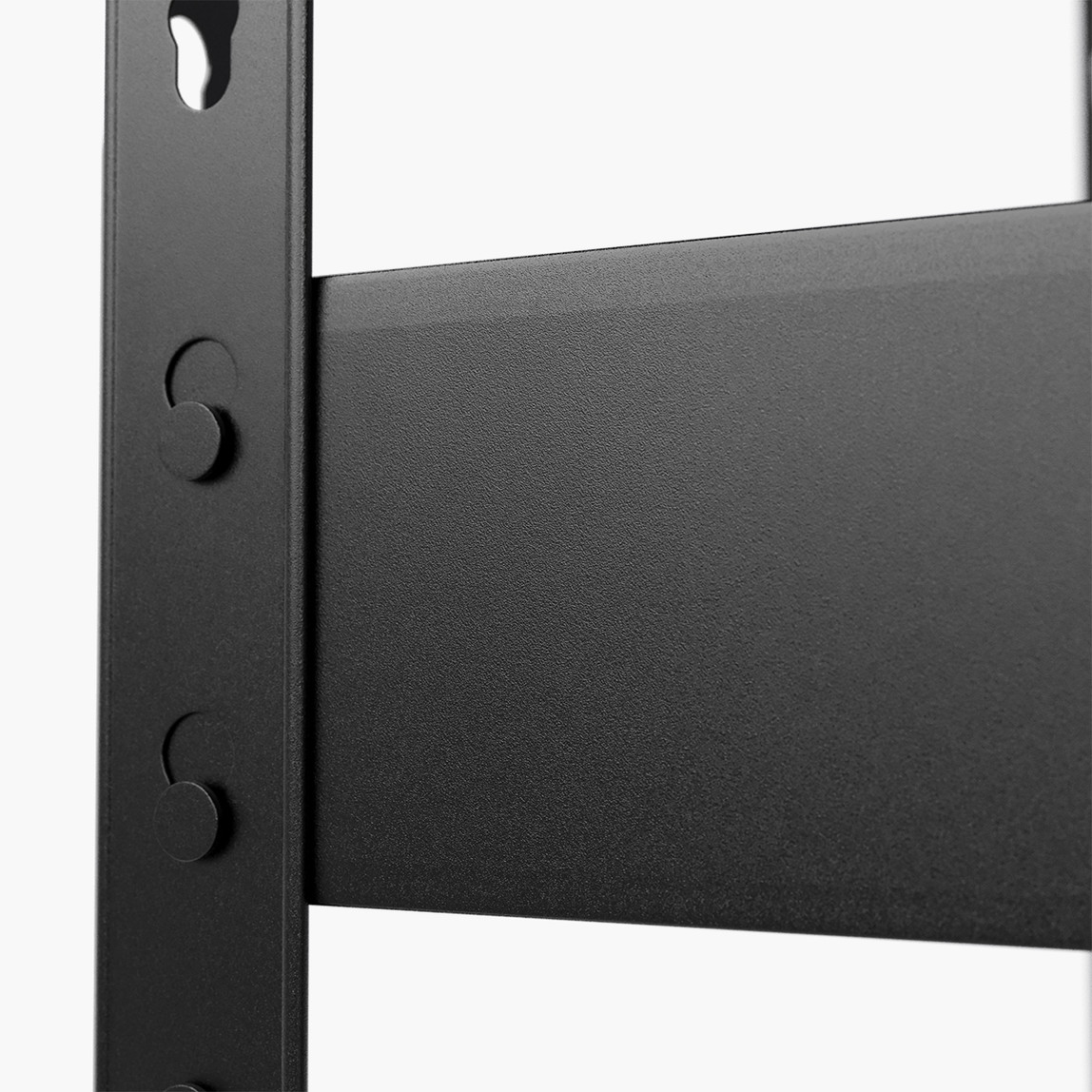    Regalux 5 Katlı Metal Raf Siyah 