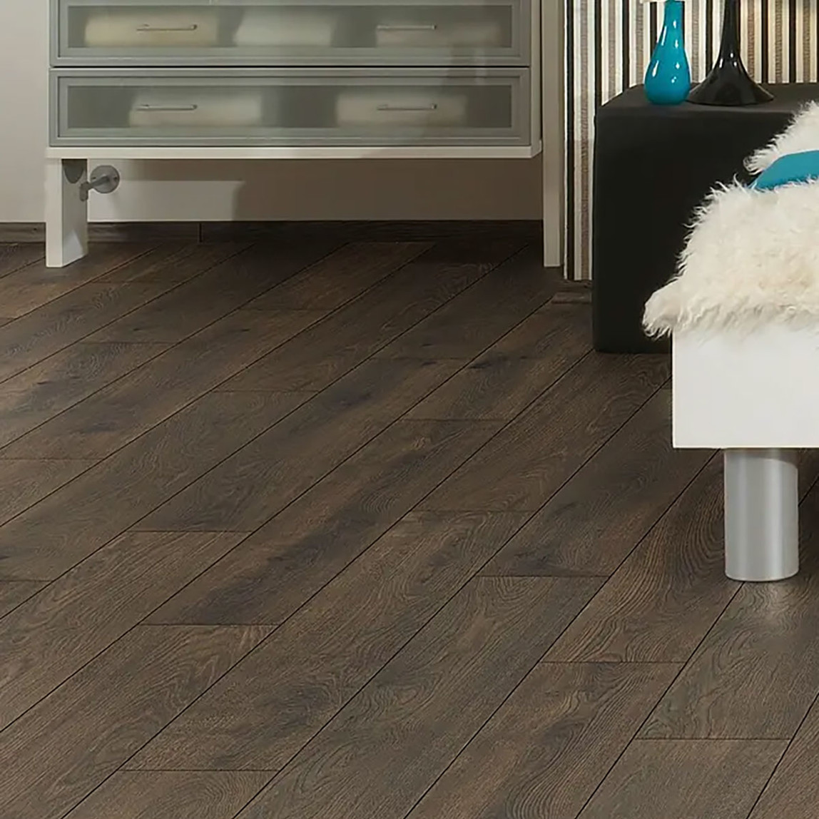    Logoclic Vinto Eiche Cocoa 32. Sınıf Laminat Parke 1288x195x8 mm 