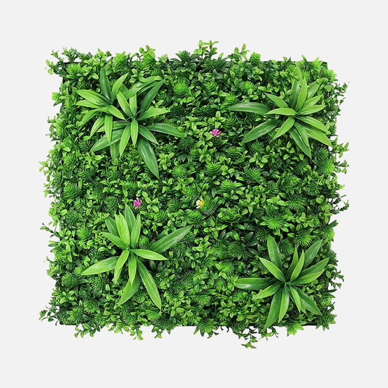 Yapay Bitki Kaplamalı Duvar Paneli Yeşil Bitkiler