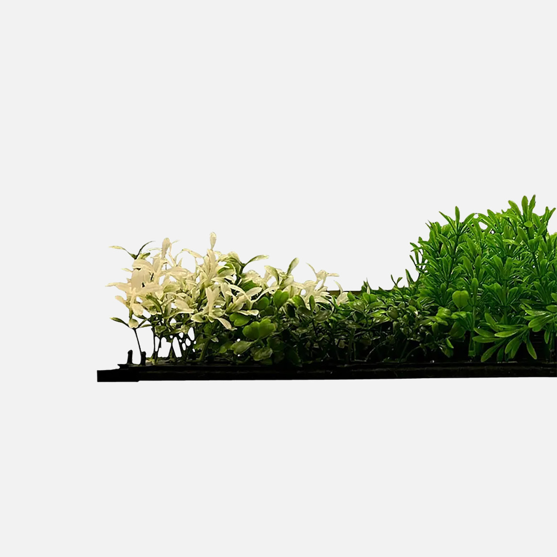    Yapay Bitki Kaplamalı Duvar Paneli Menekşe 